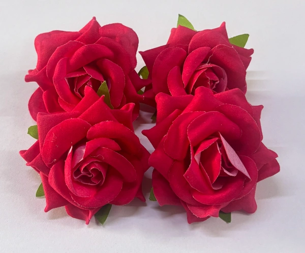 Artificial Rose Flower - Delight 7, 4 Pcs
