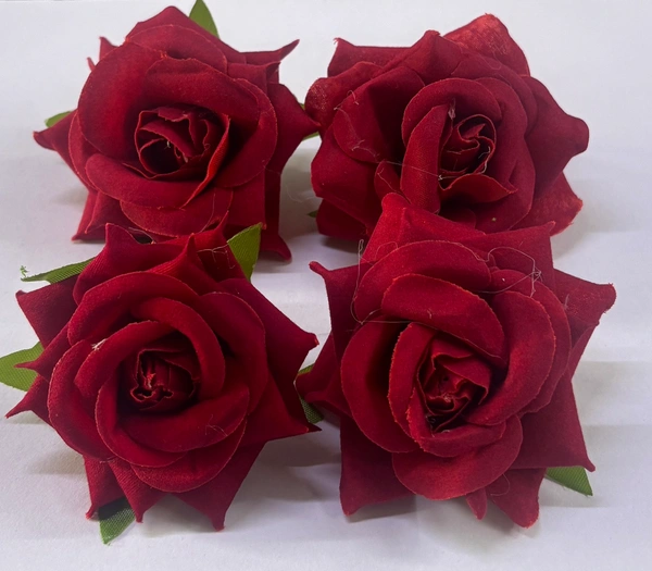 Artificial Rose Flower - Delight 8, 4 Pcs