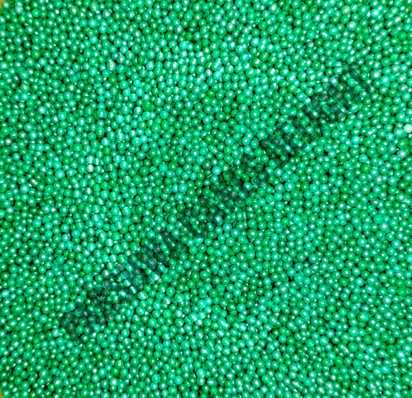 Edible Small Sprinkle Balls - 100g, Green