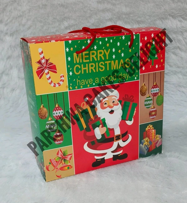 Christmas Trunk Hamper Box - 10 Pcs Pack, 8*8*3.5