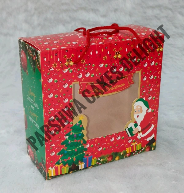 Christmas Trunk Hamper Box - 10*10*4, 10 Pcs Pack