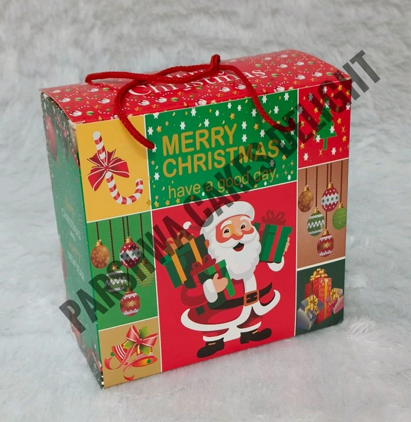 Christmas Trunk Hamper Box - 10*10*4, 10 Pcs Pack