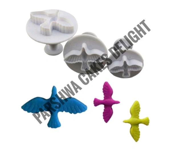 Bird Plunger Cutter  - 3 Pcs Pack