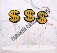 Dollar Sign Paper Topper  - 10 Pcs Pack