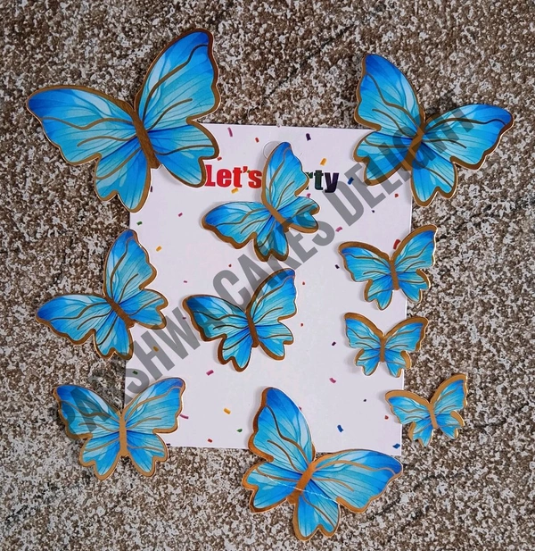 PAPER BUTTERFLY - 10 Pcs, Delight 10