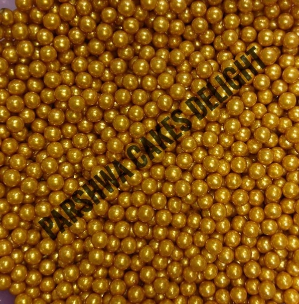 Gold Imported Sprinkle - Approx 100g, Big