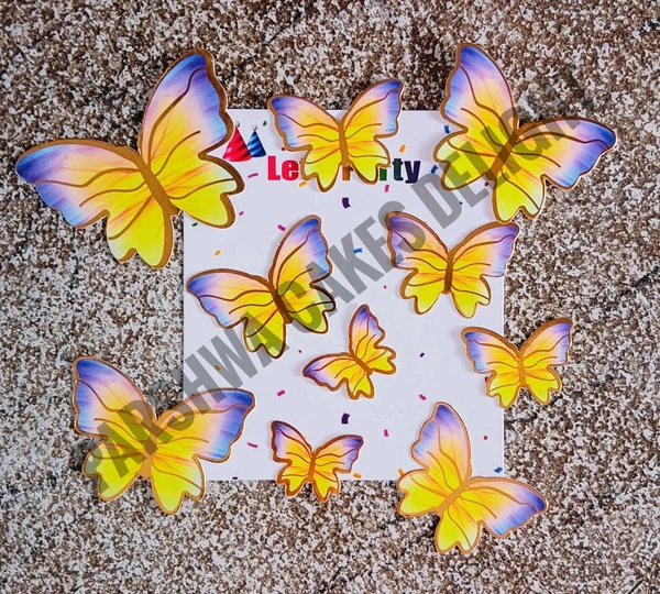 PAPER BUTTERFLY - Delight 12, 10 Pcs Pack