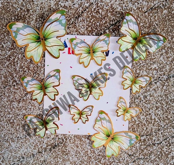 PAPER BUTTERFLY - Delight 14, 10 Pcs Pack