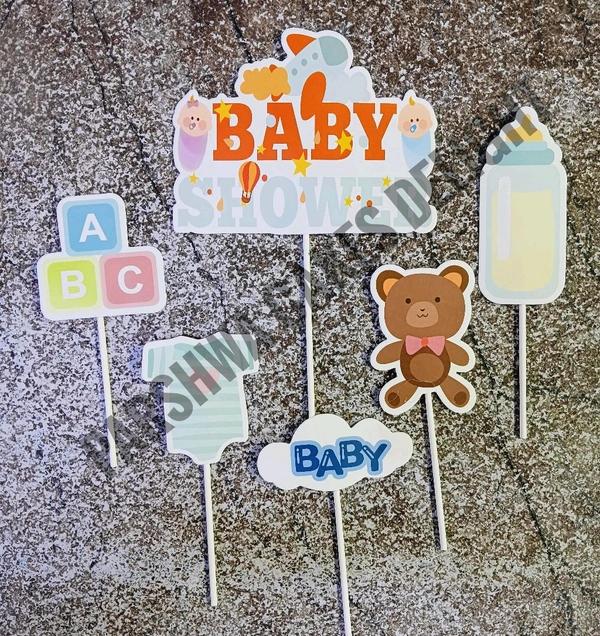 Imported Paper Theme Topper  - Baby Shower