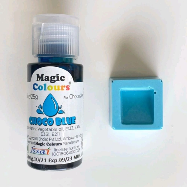 Choco Mini Gels | Candy Food Colours | Oil Based - Choco Blue