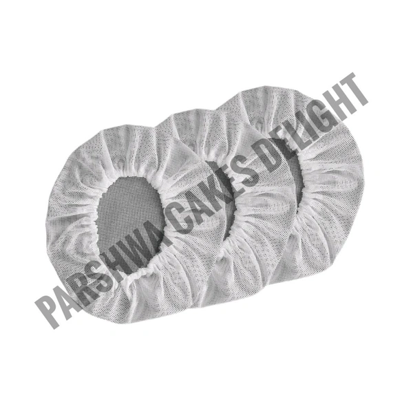 White Hairnet for Cooking and Baking - 80 Pcs Pack