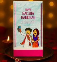 Rakhi Bar Box - 10 Pcs Pack, Delight 1, 6.5*3.4*1 Inch