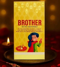 Rakhi Bar Box - Delight 3, 10 Pcs Pack, 6.5*3.4*1 Inch