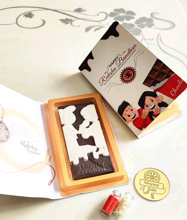 Rakhi Bar Book - Brown, Delight 1, 5 Pcs Pack