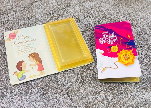 Rakhi Bar Book - Pink, Delight 2, 5 Pcs Pack