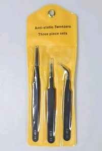 3 Pcs Tweezer Set