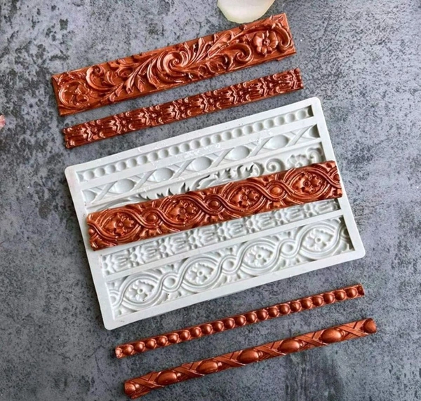 Lace Fondant Mould - 1 Pc