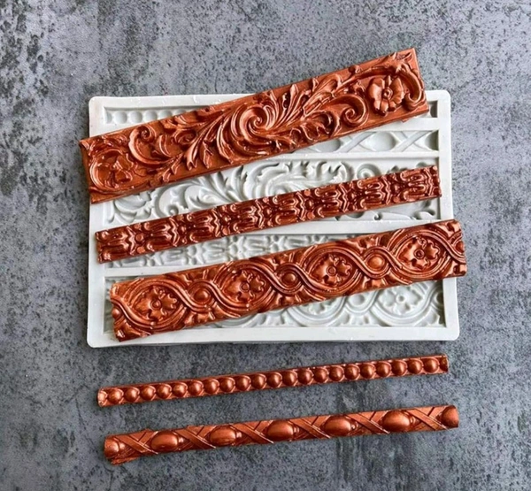 Lace Fondant Mould - 1 Pc