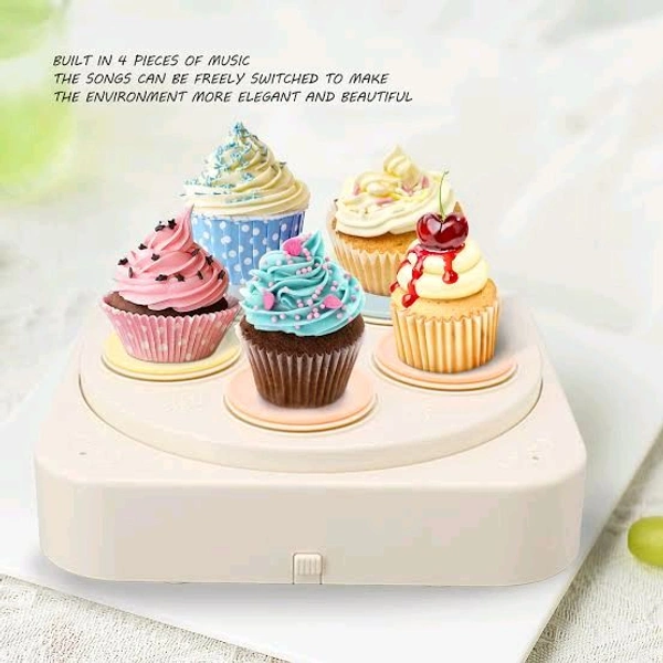 360 Degree Rotating Cupcake Stand - 5PC Cupcake