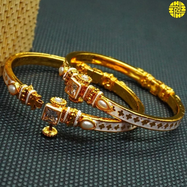 High Gold Plating Designer Bangles Hmb 011a