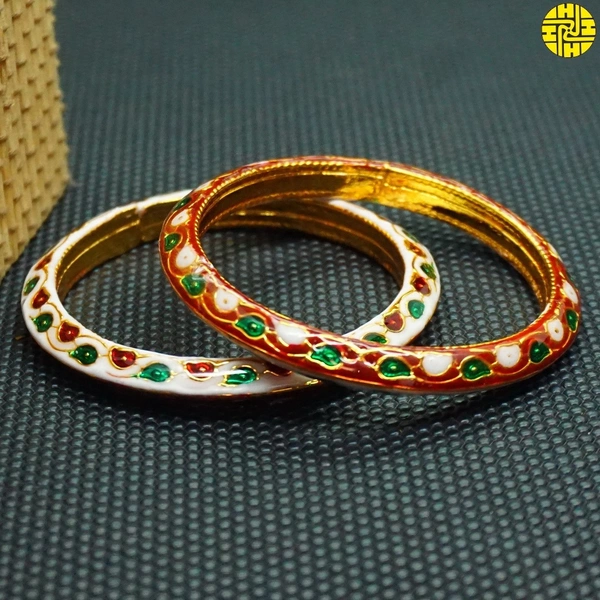 High Gold Plating Designer Bangles Hmb 017a