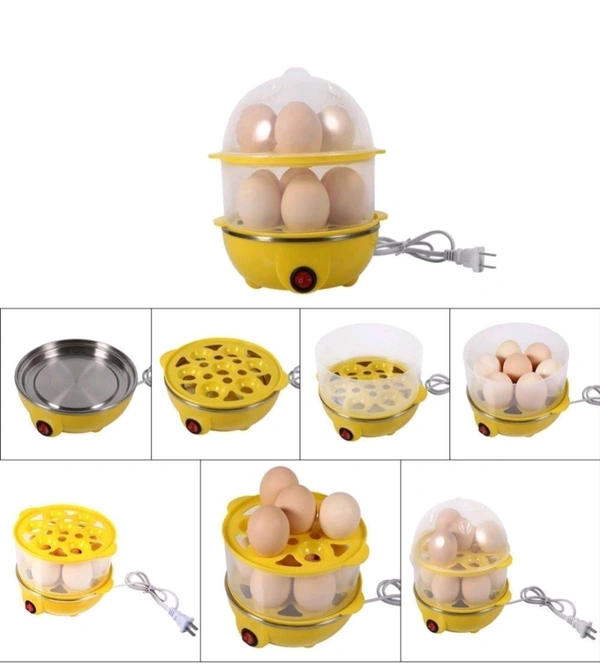  Electric Egg Boiler & Poacher 2 Layer