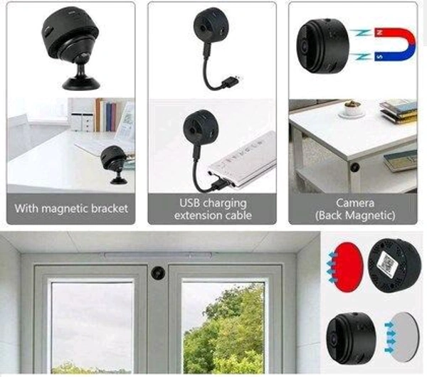 WiFi HD Wireless Portable Device Security Camera with Night Vision