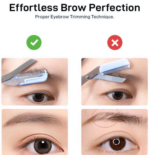 Non Electrical Eyebrow Scissors