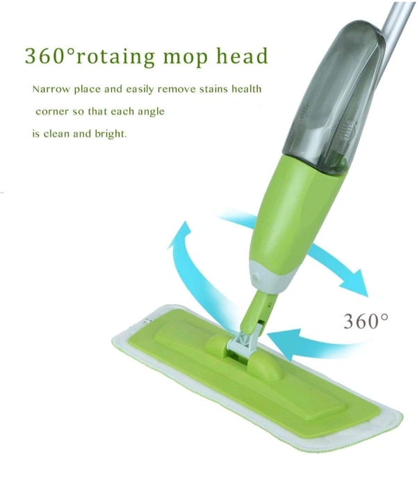 Multifunctional Microfiber Floor Cleaning Healthy Spray Mop with Removable Washable Cleaning Pad