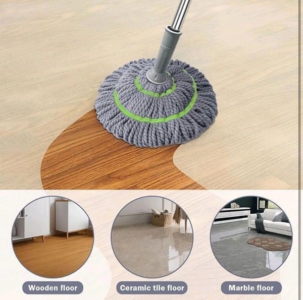 2 in 1 Dehydrated Floor Cleaning Mop || Self-Wringing Floor Mop || 360 Rotatable Adjustable Cleaning Mop