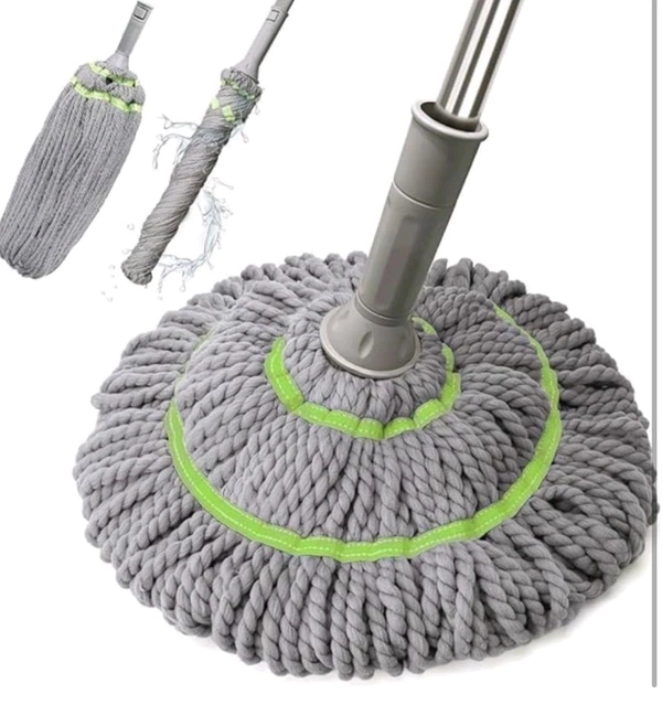 2 in 1 Dehydrated Floor Cleaning Mop || Self-Wringing Floor Mop || 360 Rotatable Adjustable Cleaning Mop