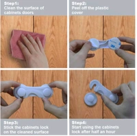 Cabinet Door, Fridge Locks for Baby Safety Proofing