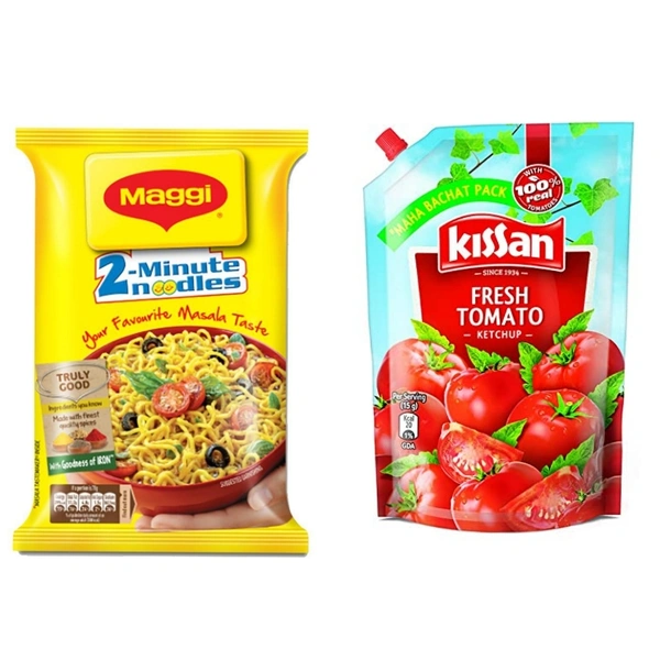  Kissan Ketchup 1kg + FREE Maggi 