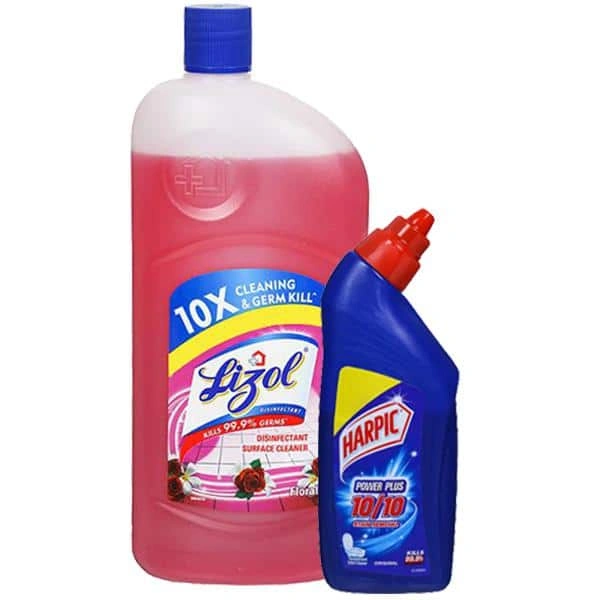 Lizol 500ML + HARPIC 200G 