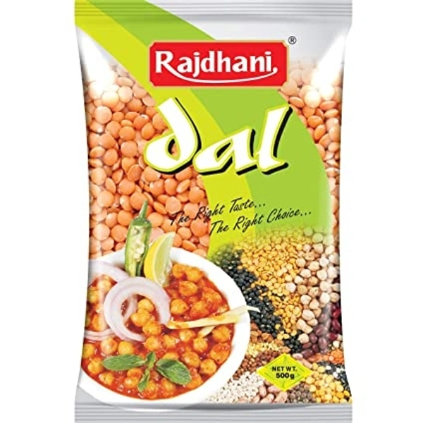 India Gate Basmati Rozana Rice + Rajdhani Masoor Malka 