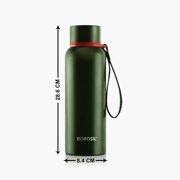 Borosil Trek Flask - Green