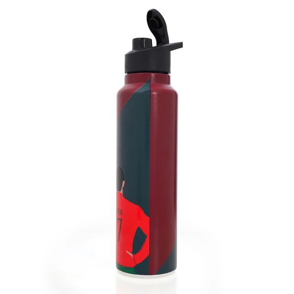 Customised Stainless Steel Water Bottle -Red FootBall (304 Food Grade)