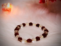 Rudraksha Crystal Bracelet