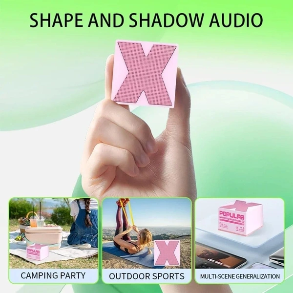 X1 Premium Quality Mini Speaker  - Pink