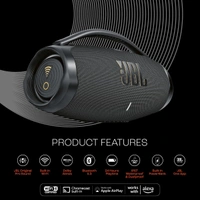 JBL Boombox3 WiFi, Deep Bass, 24H Playtime,BuiltIn Powerbank, IP67, Alexa 180 W Bluetooth Speaker  (Black, Stereo Channel) - Black