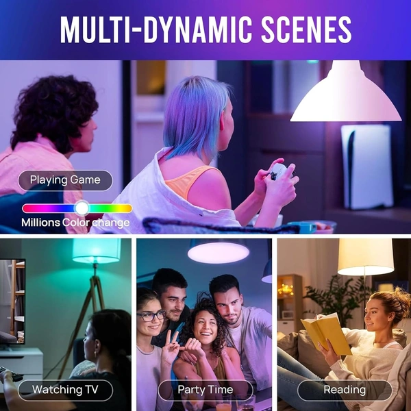 Dj Smart Music Bulb with Bluetooth Speaker