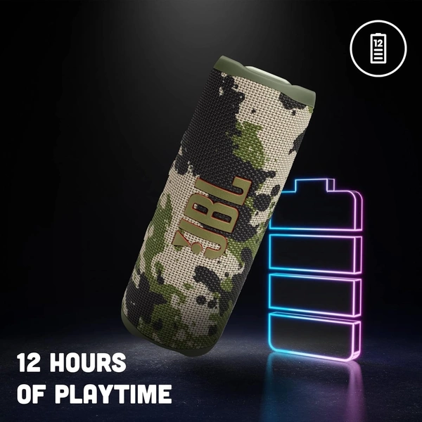 JBL Flip 6 - Portable Bluetooth Speaker, Powerful Sound and deep bass, IPX7 Waterproof, 12 Hours of Playtime, PartyBoost for Multiple Speaker Pairing for Home, Outdoor and Travel - Combo