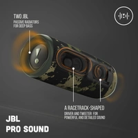 JBL Flip 6 - Portable Bluetooth Speaker, Powerful Sound and deep bass, IPX7 Waterproof, 12 Hours of Playtime, PartyBoost for Multiple Speaker Pairing for Home, Outdoor and Travel - Combo
