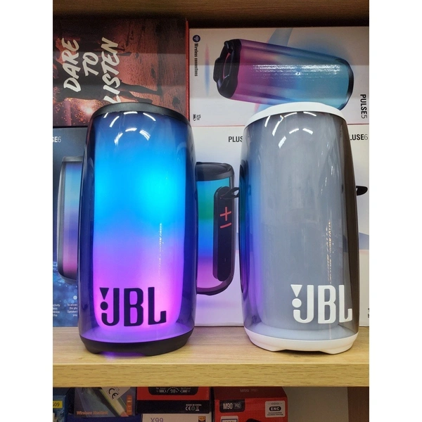 JBL Pulse 6+ with mic, Wireless Portable Bluetooth Speaker, 40 Watt, Customized 360° Lightshow Portable App, Pro Sound, Deep Bass, 12 Hours Playtime, PartyBoost, IP67 Waterproof & Dustproof