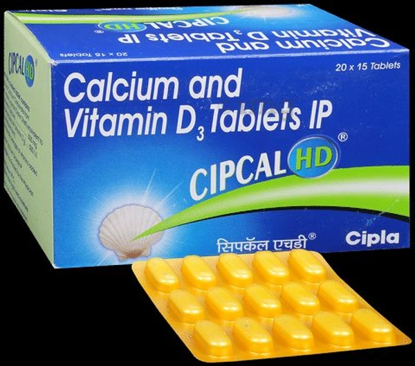 Cipcal HD Tablet For Osteoporosis