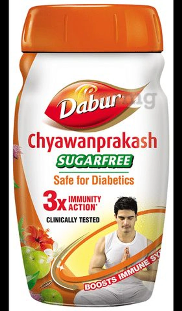 Dabur Chyawanprakash Sugar-Free (Chyawanprash) | Suitable for Diabetics & Boosts Immunity
