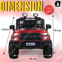 Brand: LITTLE PUP4.1 4.1 out of 5 stars (32)LITTLE PUP Battery Car For Kids | Battery Operated Big Size Car | Electric Ride On (Red)