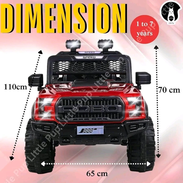 Brand: LITTLE PUP4.1 4.1 out of 5 stars (32)LITTLE PUP Battery Car For Kids | Battery Operated Big Size Car | Electric Ride On (Red)