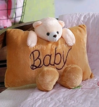 Visit the Richy Toys Store4.1 4.1 out of 5 stars (1,103)Richy Toys Babique Cute Baby Teddy Bear Pillow Stuffed Soft Plush Soft Toy Kids Birthday (Brown)