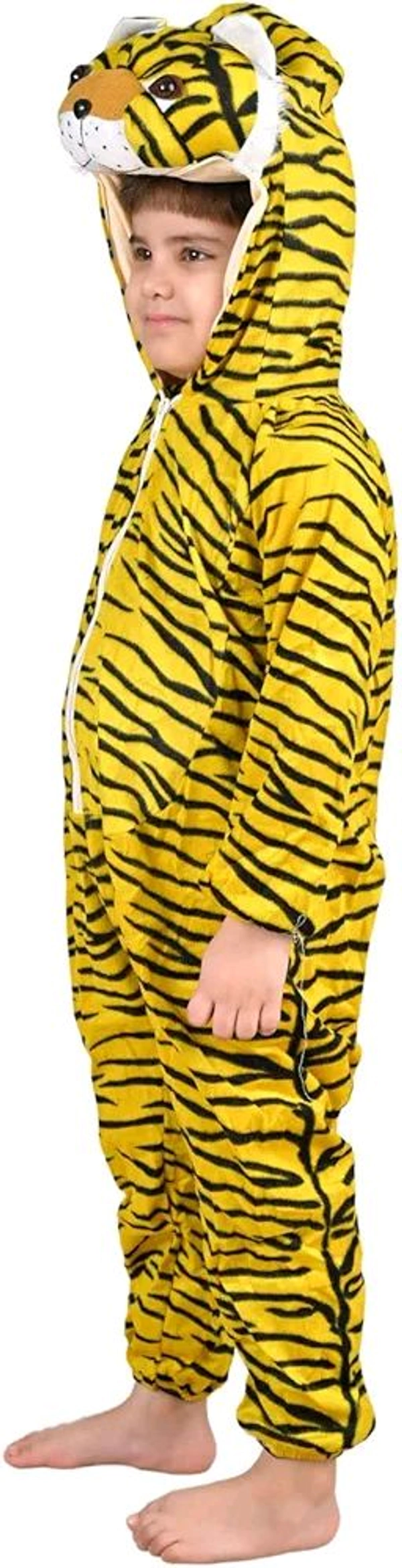 BookMyCostume Tiger Bagh Animal Kids Fancy Dress Costume | Indian 4-5 years